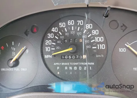 1997 Chevrolet Lumina Police from USA, damaged, VIN 2G1WL52M4V9111963